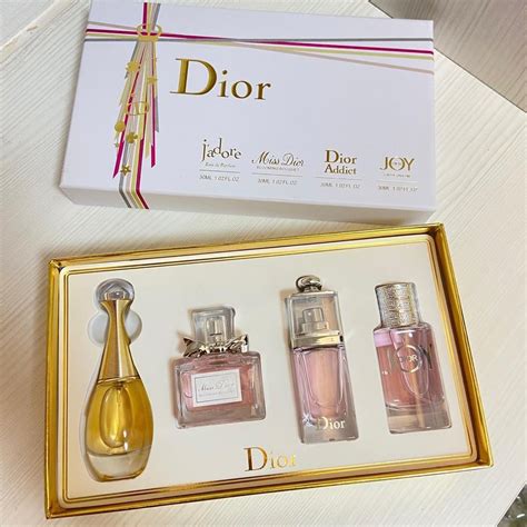 dior perfume christmas set